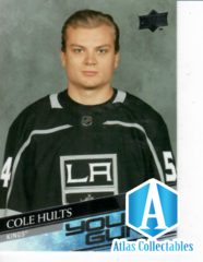 2020-21 UD EXTENDED SERIES YOUNG GUNS COLE HULTS #724